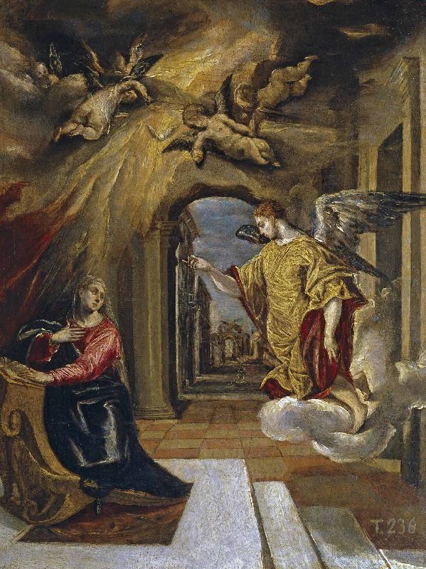 El Greco The Annunciation China oil painting art